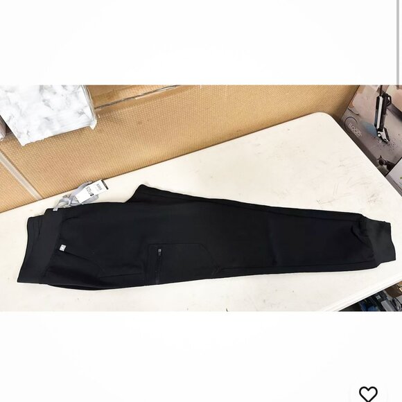 BRAND NEW WITH TAGS FIGS Women's REGULAR BLACK Zamora Jogger Scrub Pants - Picture 13 of 14